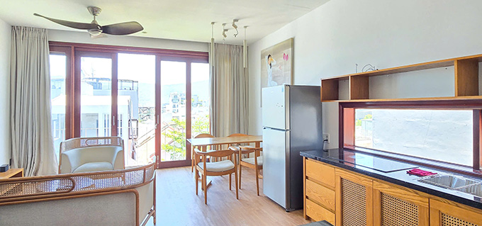 PENTHOUSE - FULLY FURNISHED 75M2 APARTMENT FOR RENT IN DA NANG - Apartment for rent - căn hộ cho thuê đà nẵng